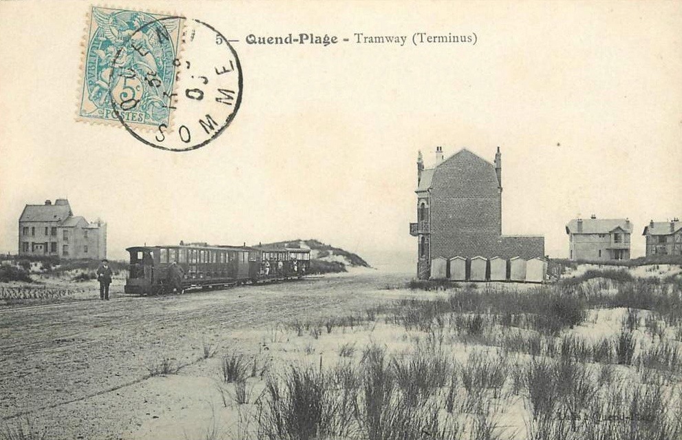 Tramway through Quend-Plage 2